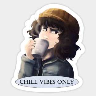 Chill Vibes Only Sticker